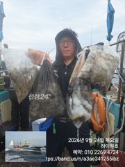 군산 쭈랑,갑이랑~오늘도 굿~싸이즈 좋아요~군산낚시프라자 하이원피싱