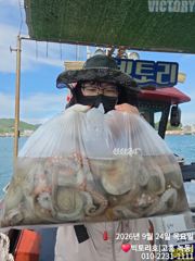24일 문어 오후반으로 출항 했습니다
