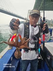 [진해 문어낚시]묵직하게 올라오는 굵직굵직 돌문어 찐한 손맛~! 계속해서 달립니다^0^