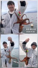 통영] 문어 사량도 굴어장 조황 26일(토) 통영 메티스호