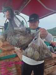 녹동몬스터호 28일 더욱 굵어진~문어 조황
