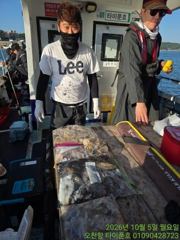 [쭈꾸미·갑오징어조황] 10/5일 타이푼호 쭈/갑 출조~~