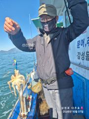 팔포항 다온호 주꾸미 조황 사진