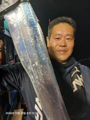 명동항 수달호 갈치 조황 사진