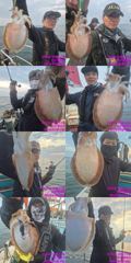 <레인보우호> 갑오징어 종일 마무리 조황(11일)-내일 갑오징어 자리있습니다