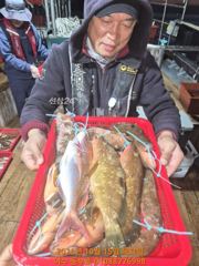 10월 15일 목. 여수 동부호 다잡아외수질 대박조황>