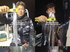 내만갈치~대갈치~은빛대갈치~피딩~갈치로 쿨러 꽉꽉~예약가능