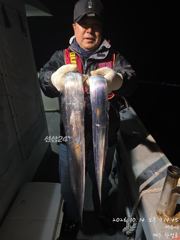 돌산항 은별호 갈치 조황 사진